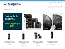 Tablet Screenshot of nanogenusa.com